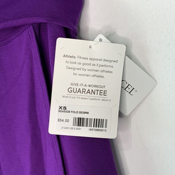 Athleta Seaside Fold Skirt Faux Wrap-A-Round Athletic Skirt - Picture 3 of 7